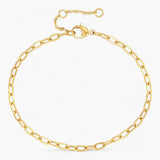 Bracelet Charlotte Or / Grande Acier Inoxydable Jardin des Bijoux