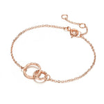 Bracelet Vernazza Or Rose Acier Inoxydable Jardin des Bijoux