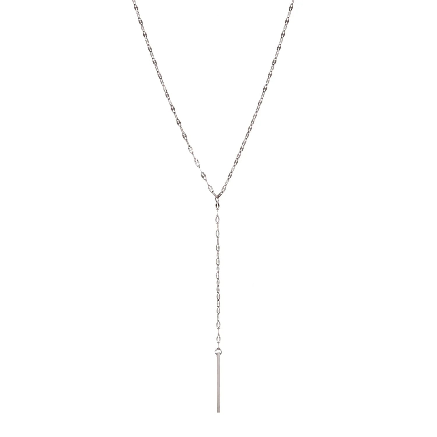 Collier Ledo Argent Acier Inoxydable Jardin des Bijoux