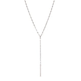 Collier Ledo Acier inoxydable Argent Jardin des Bijoux