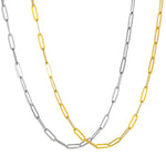 Collier Liberia Or Acier Inoxydable Jardin des Bijoux