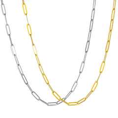 Collier Liberia Or Acier Inoxydable Jardin des Bijoux