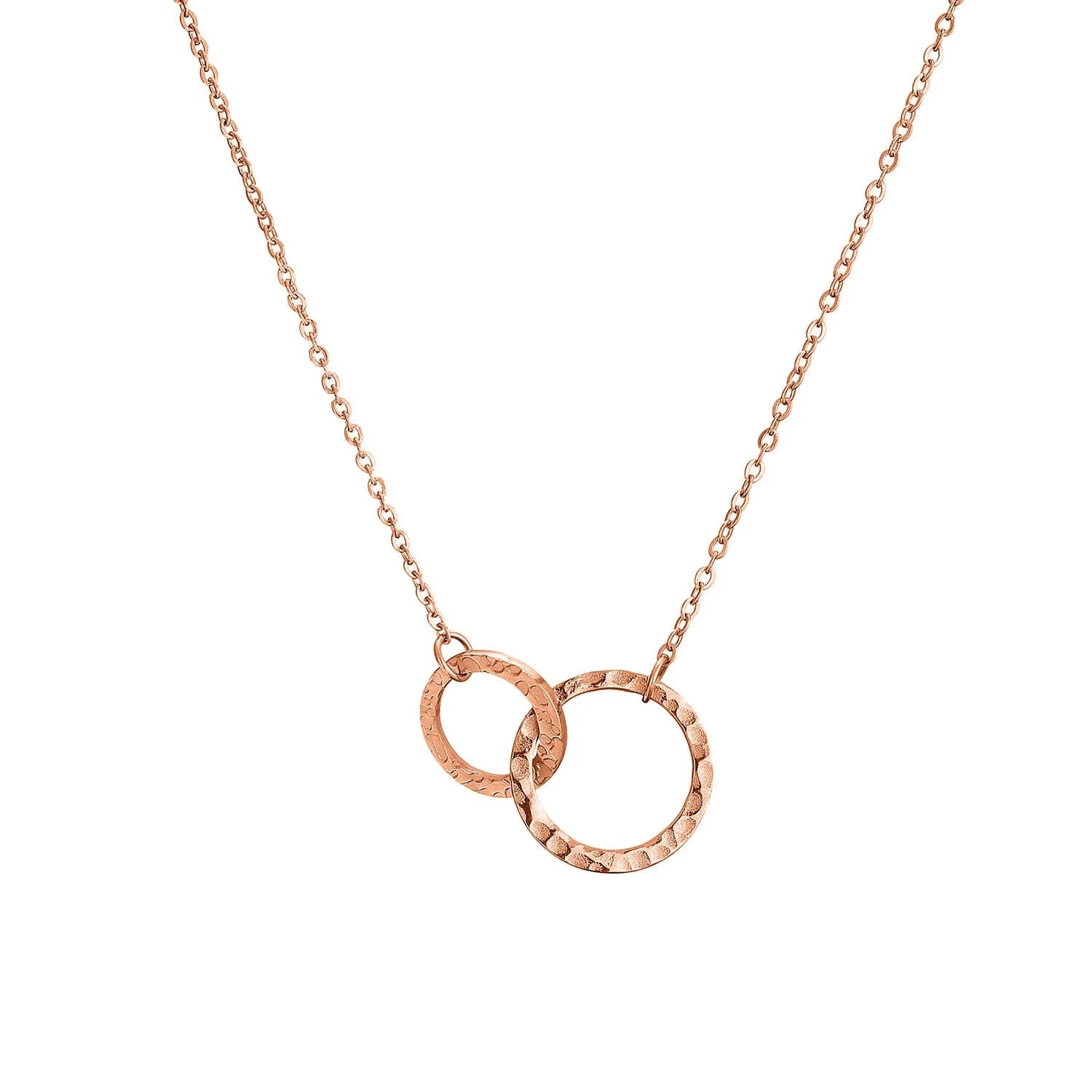 Collier Omessa Or Rose Acier Inoxydable Jardin des Bijoux