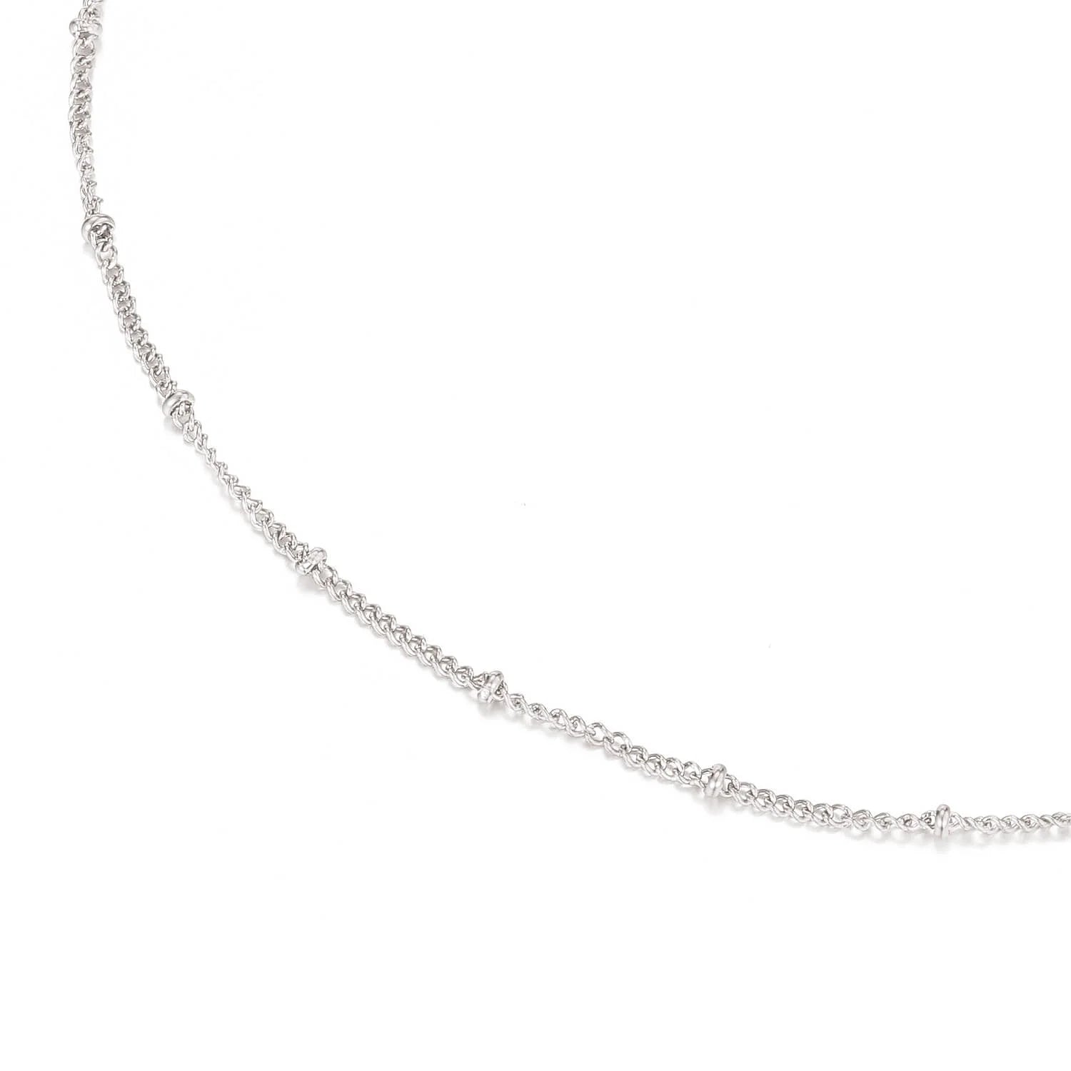 Collier Royaume Argent Acier Inoxydable Jardin des Bijoux