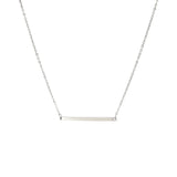 Collier Tokyo Argent Acier Inoxydable Jardin des Bijoux