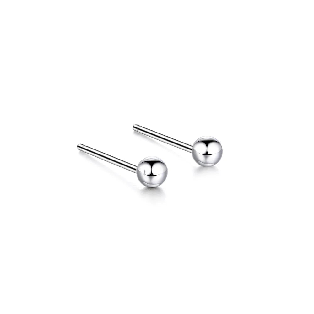 Boucles d’oreilles Romy Acier inoxydable Argent / 3mm Jardin des Bijoux