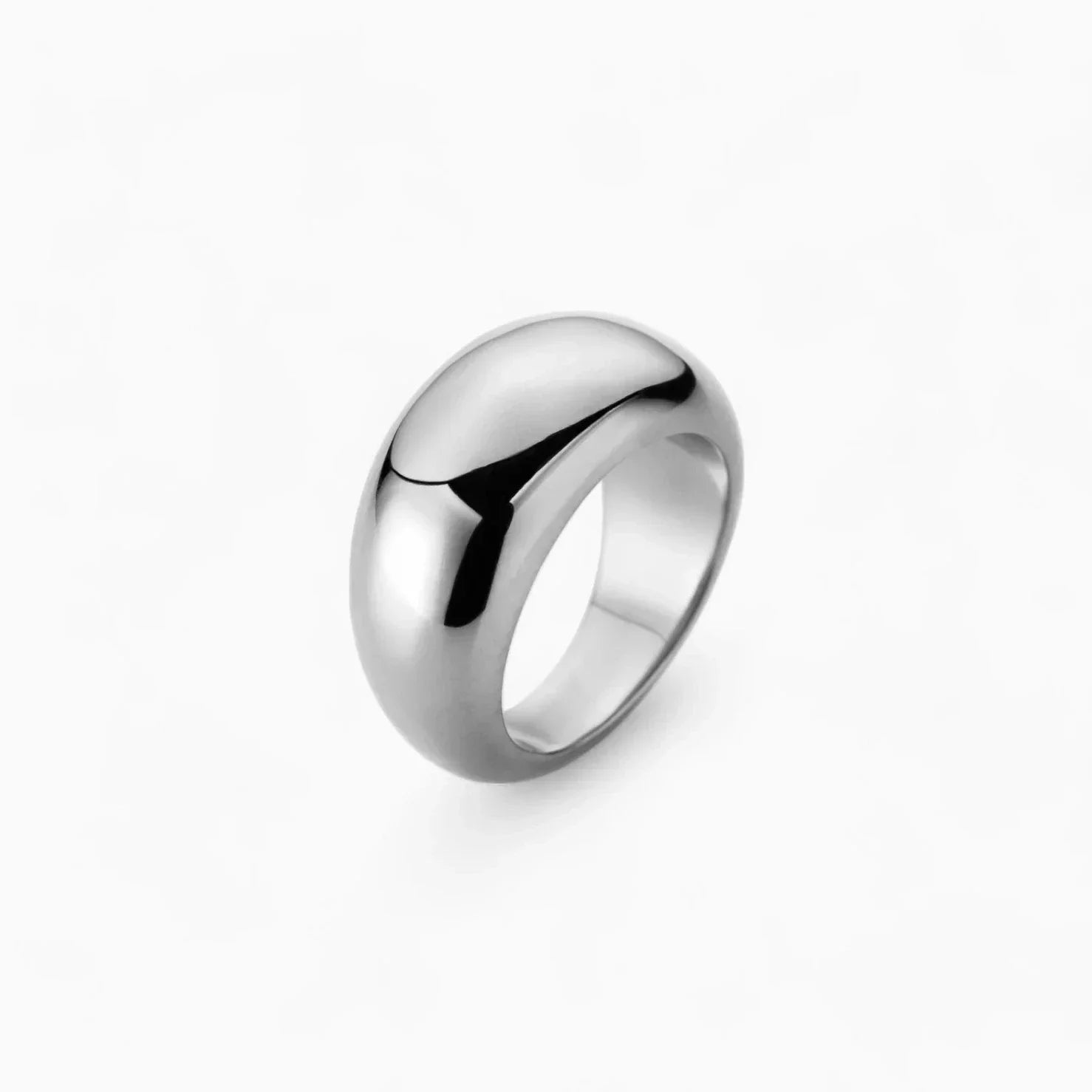 Bague Amanda Argent / 49 Acier Inoxydable Jardin des Bijoux