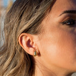 Boucles d’oreilles Écume Acier Inoxydable Jardin des Bijoux