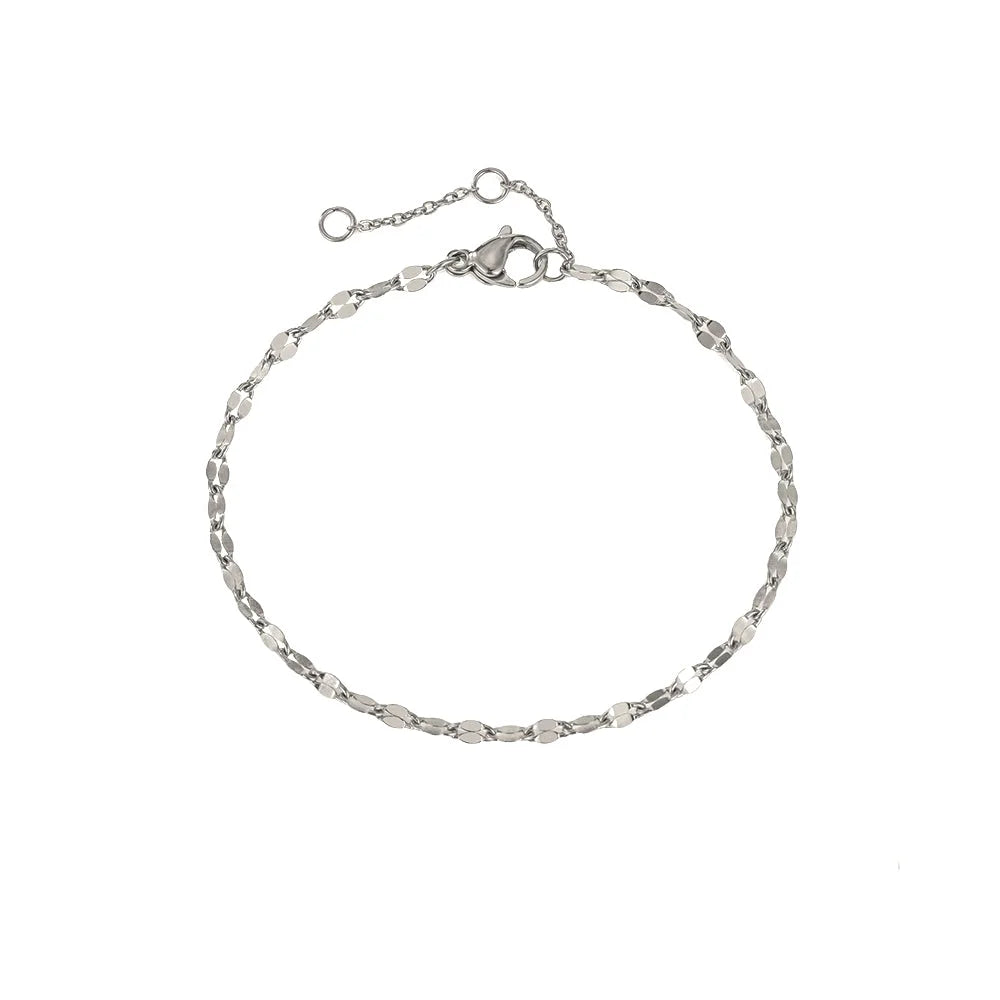 Bracelet Naos Acier inoxydable Argent Jardin des Bijoux