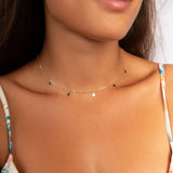 Collier Lutecia Argent 925 Or Rose Jardin des Bijoux