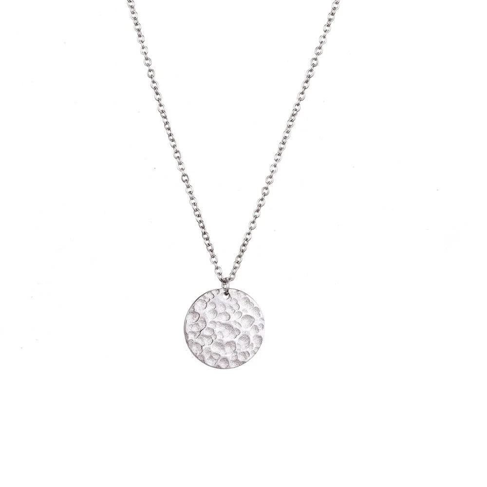 Collier Olmèque Argent Acier Inoxydable Jardin des Bijoux