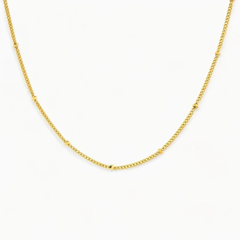 Collier Royaume Acier inoxydable Or Jardin des Bijoux