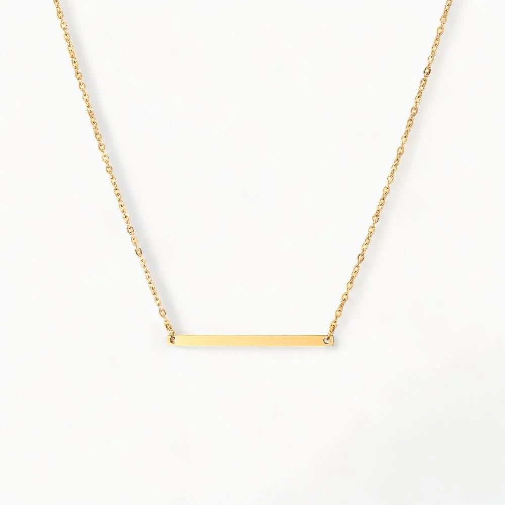 Collier Tokyo Acier inoxydable Or Jardin des Bijoux